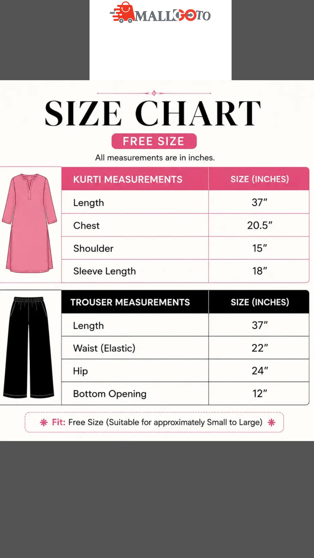 Pink Tunic with Heart Print Pants Set 2 Pcs